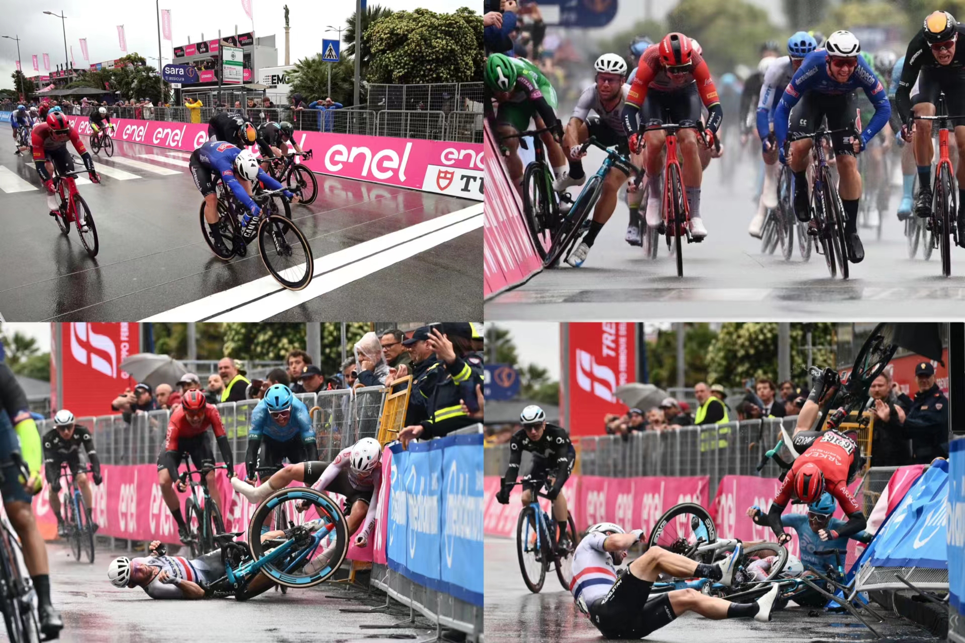 Giro d'Italia veloce e pericoloso